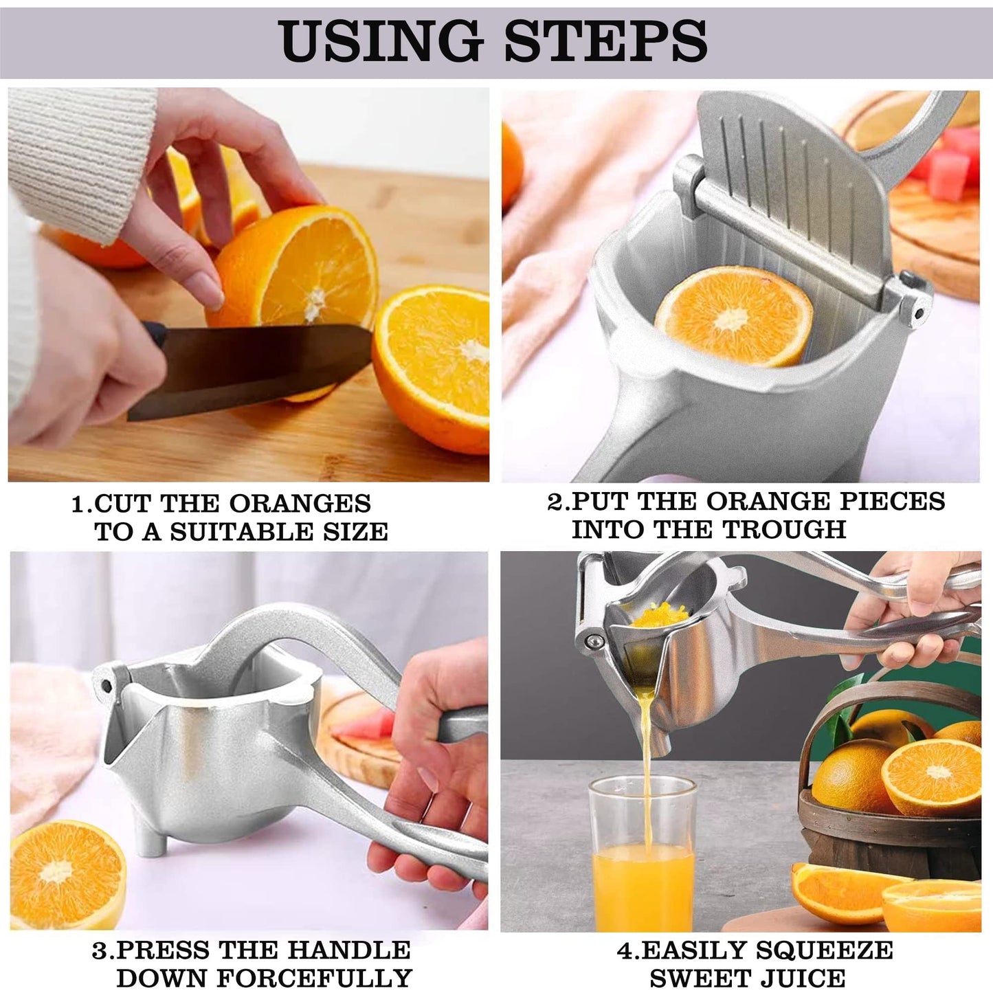 EXPRIMIDOR MANUAL DE FRUTAS