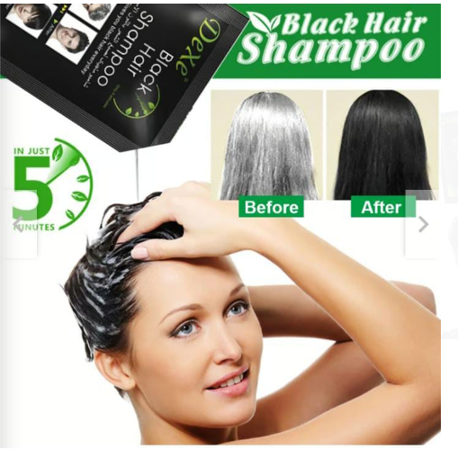 Shampoo Anticanas - NEGRO