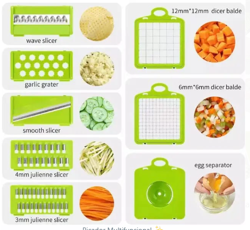 Picador Multifuncional 8 en 1