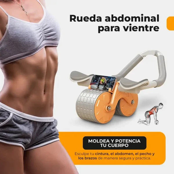 RODILLO ABDOMINAL DE REBOTE AUTOMATICO