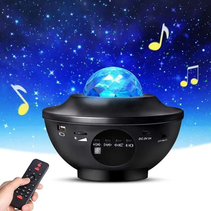 Proyector De Galaxias Y Estrellas + Control Remoto PRO