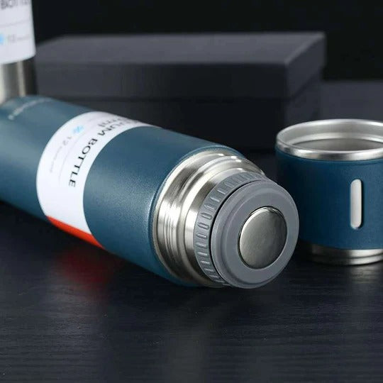 Termo de Acero Inoxidable 500ml + 3 Tazas