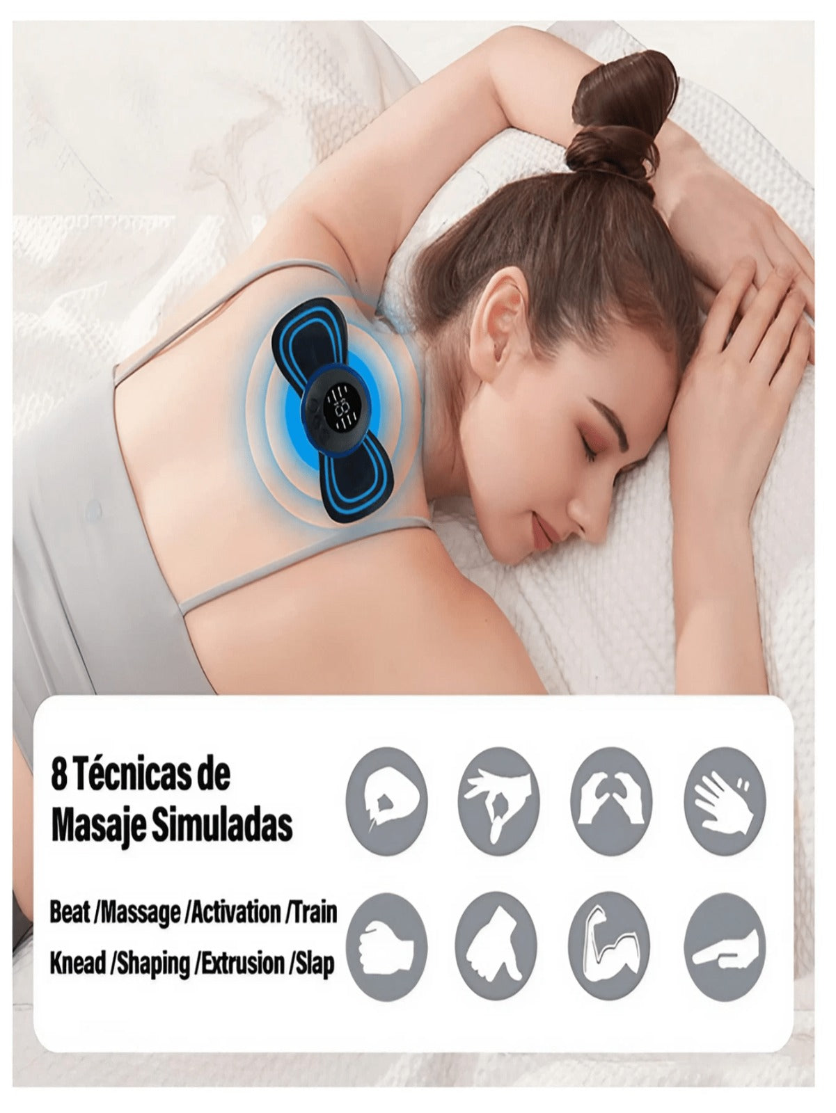 Masajeador Muscular Electrico Mariposa