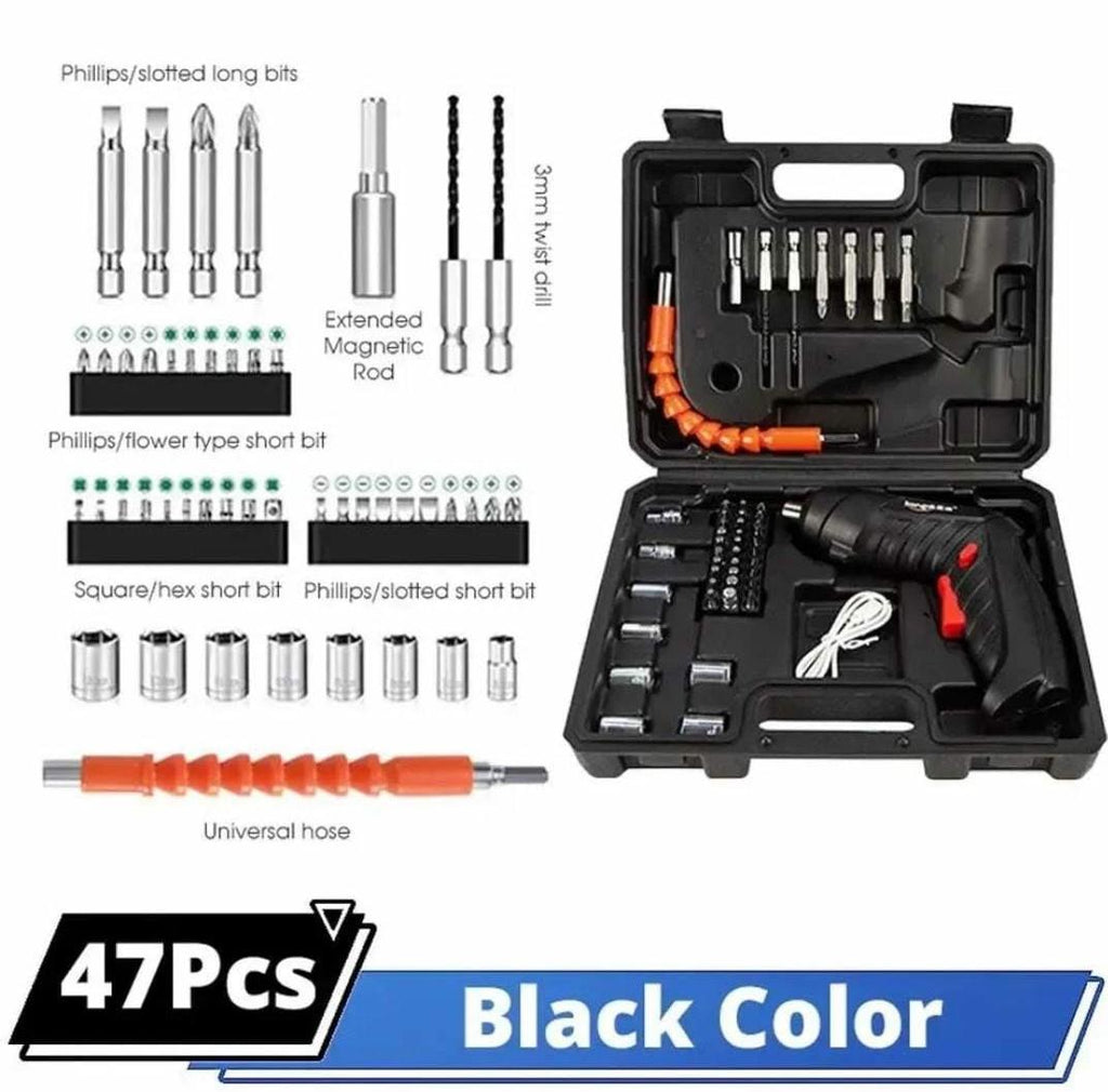 Kit Destornillador Eléctrico 47 PCS