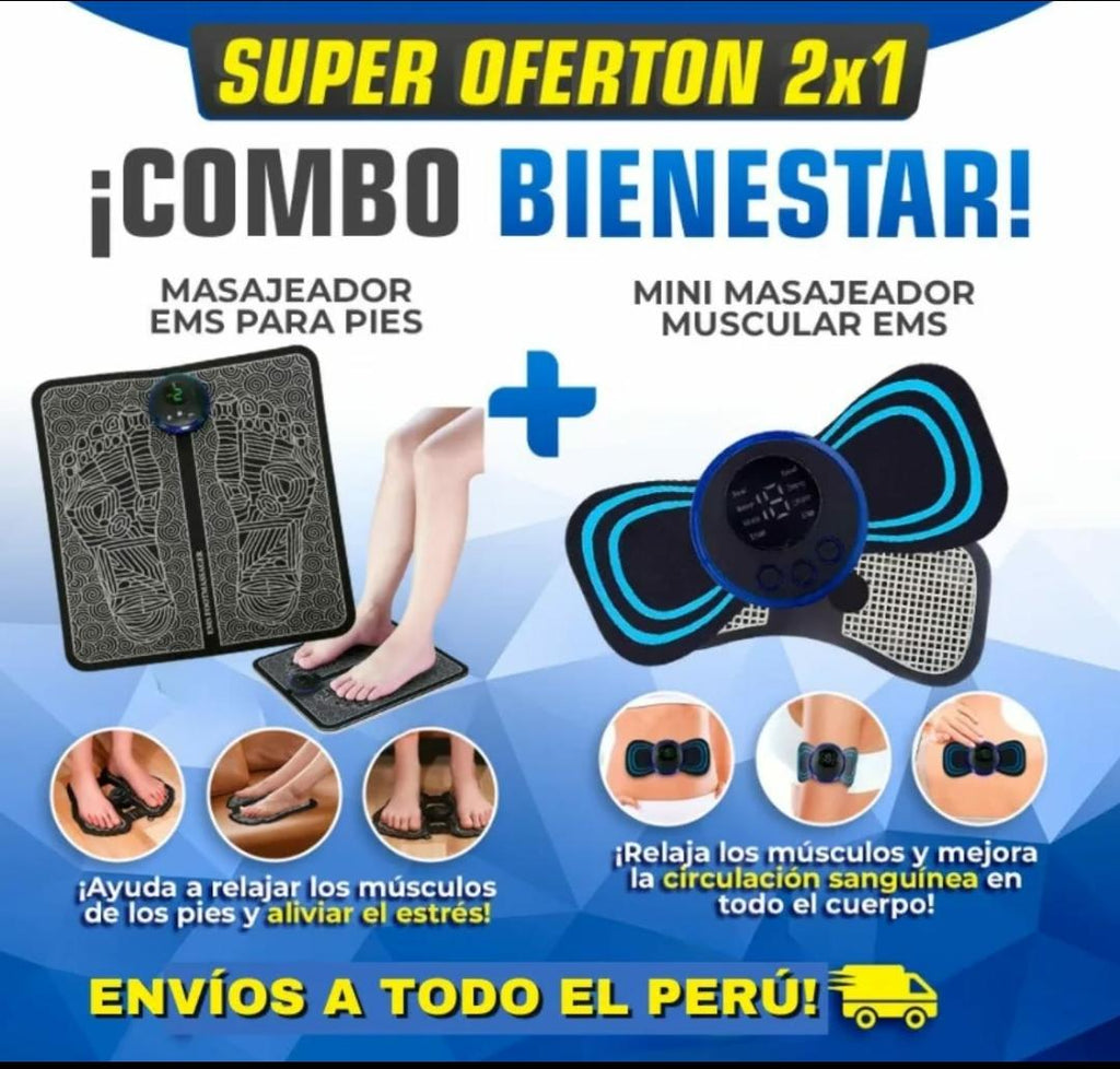 Masajeador muscular + Pies
