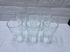 Set de 6 Vasos de Vidrio Alto 330 ML