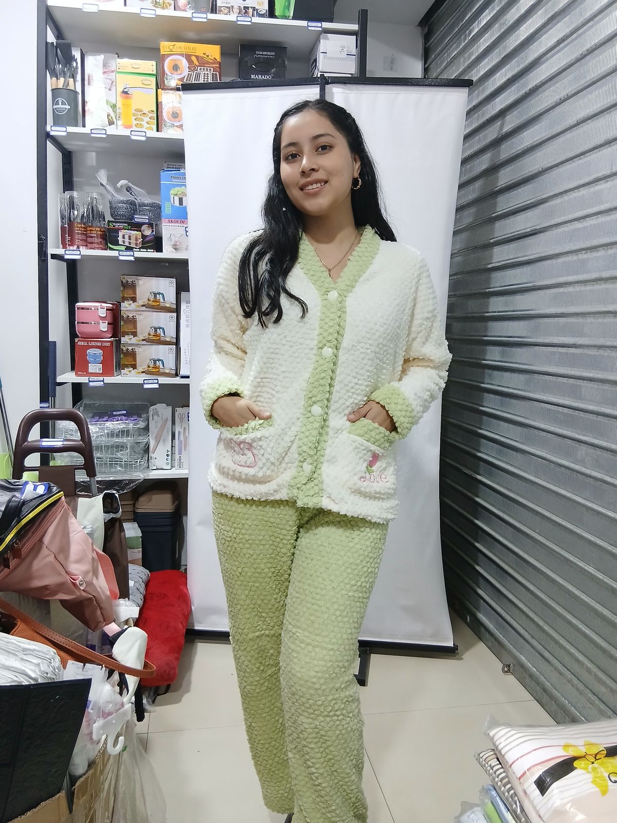 PIJAMA KAWAII GREEN