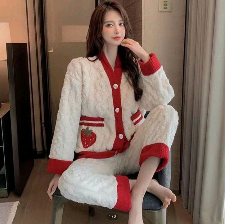 PIJAMAS COREANA MODELO  FRESITA 🍓