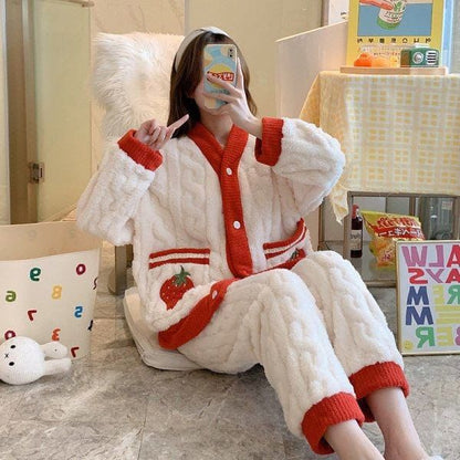 PIJAMAS COREANA MODELO  FRESITA 🍓
