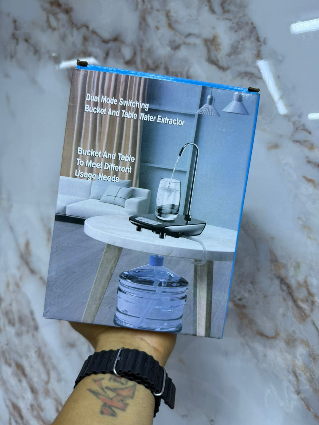 BOMBA DE AGUA ELECTRICA PORTÁTIL