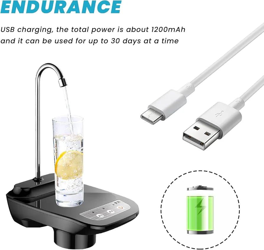 BOMBA DE AGUA ELECTRICA PORTÁTIL