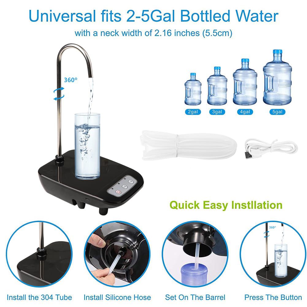 BOMBA DE AGUA ELECTRICA PORTÁTIL