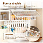 ESTANTE ORGANIZADOR DE COCINA 2 EN 1