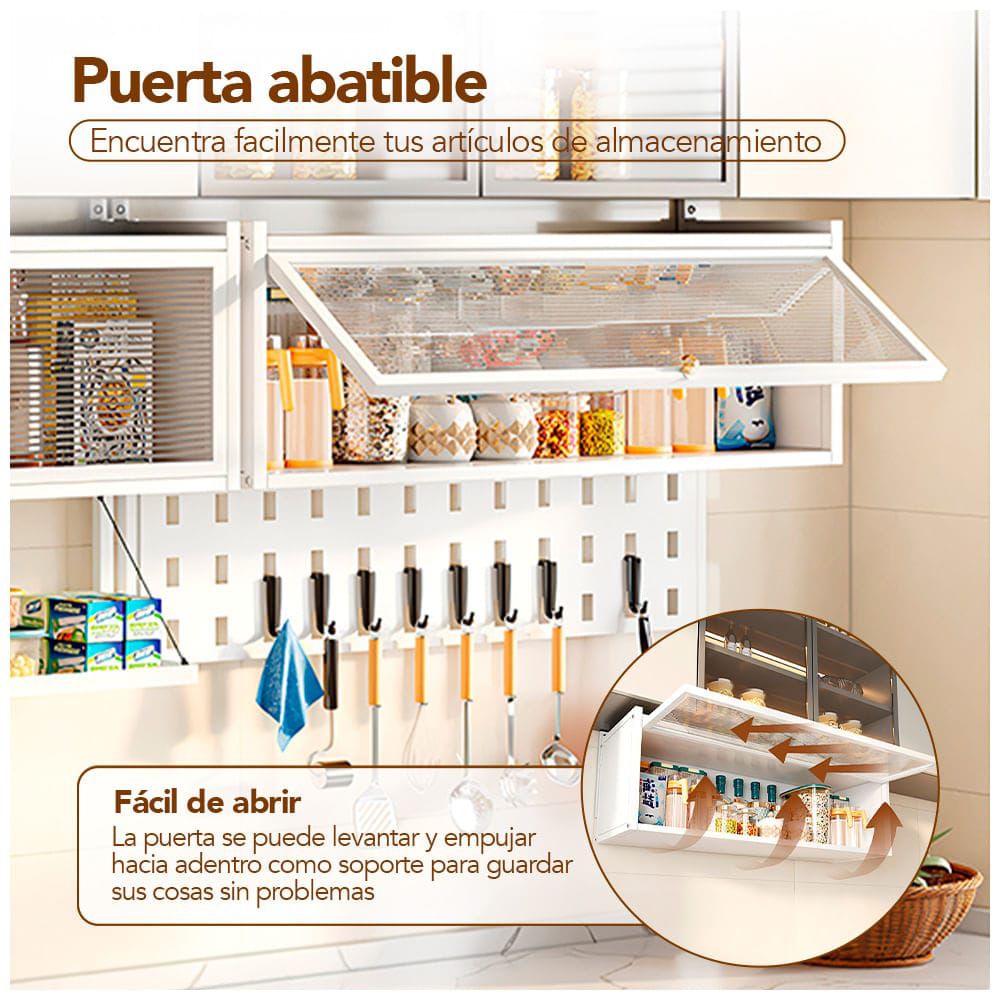 ESTANTE ORGANIZADOR DE COCINA 2 EN 1