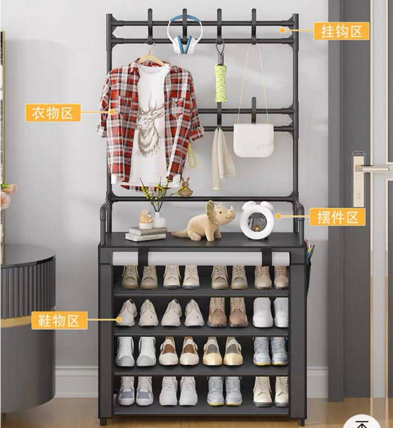 👠👟PERCHERO ZAPATERO CON FORRO