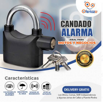 Candado con Alarma