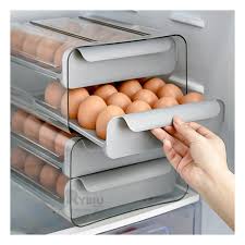 Organizador de huevos acrilico