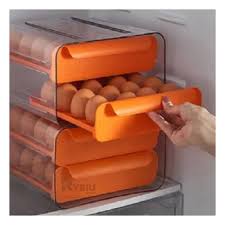 Organizador de huevos acrilico