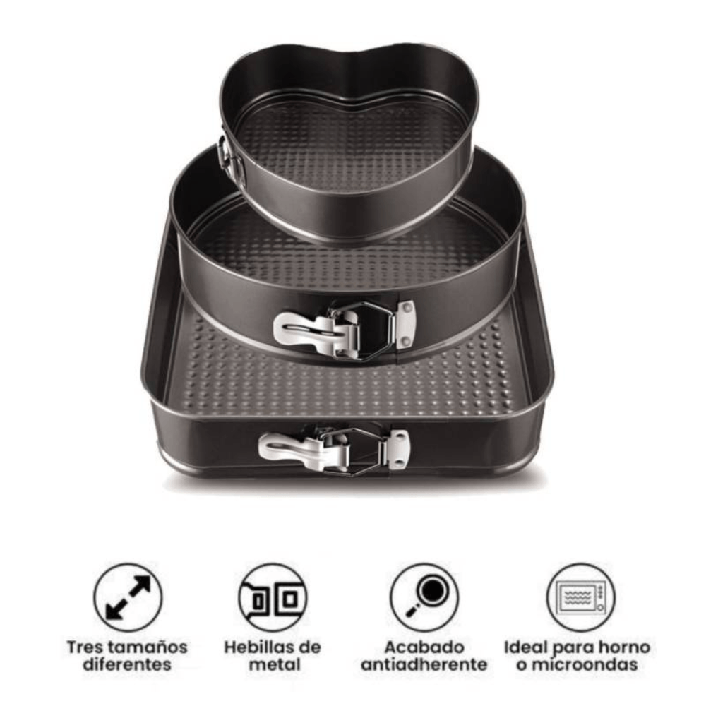 Moldes para tortas Desmontables